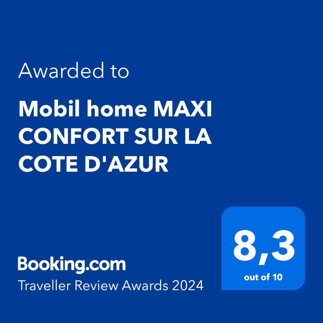 Mobil Home Maxi Confort Sur La Cote D'Azur Фрежюс Экстерьер фото